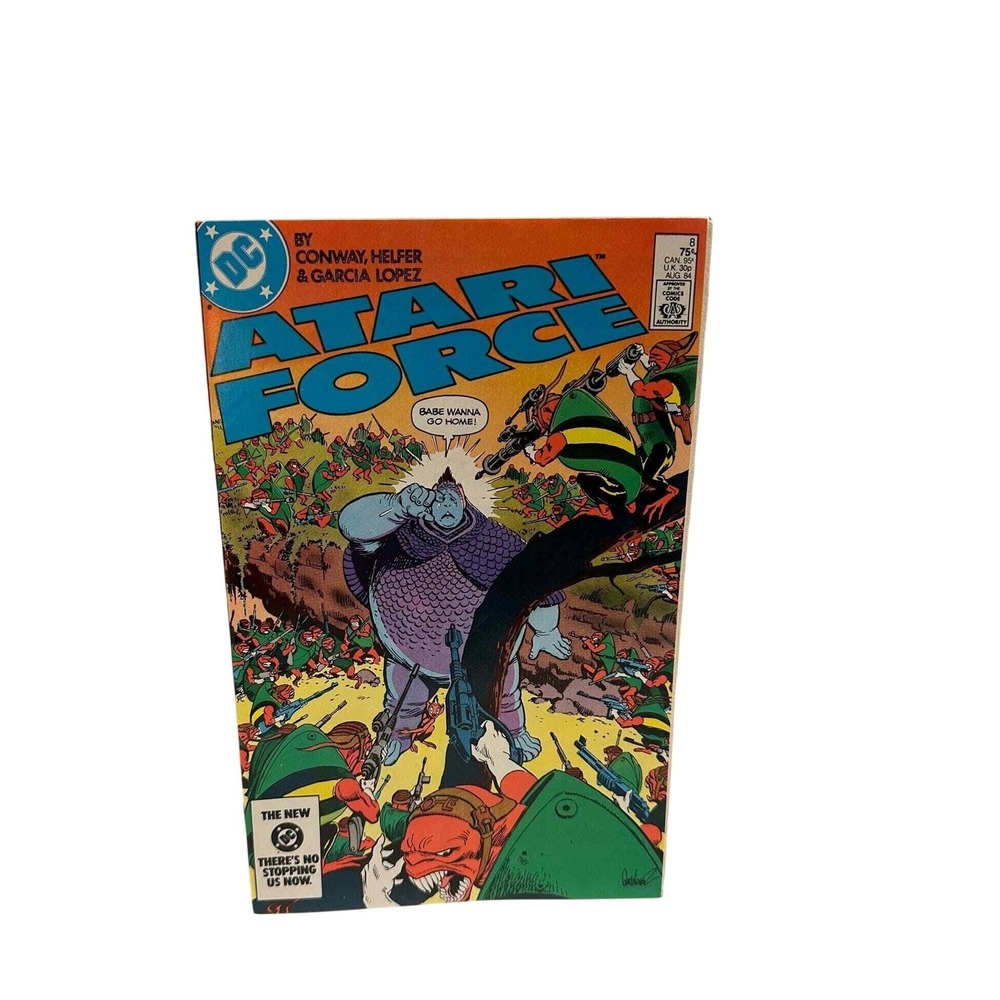 ATARI FORCE Part 8  August‎ 84 DC Comic Books Babes Story